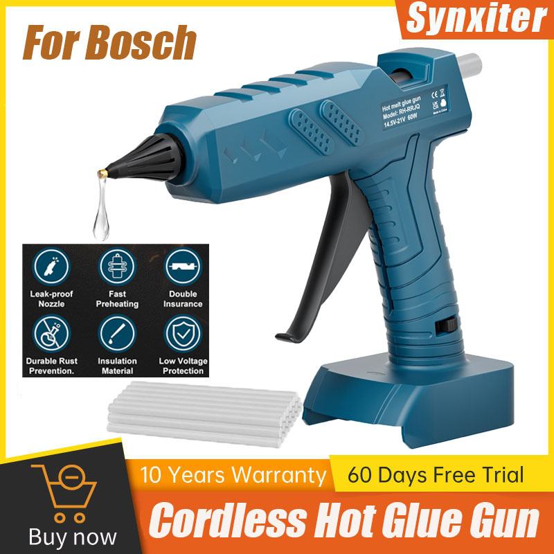 Synxiter беспроводной термокле – обзор и цена Hot Melt Glue Gun Cordless