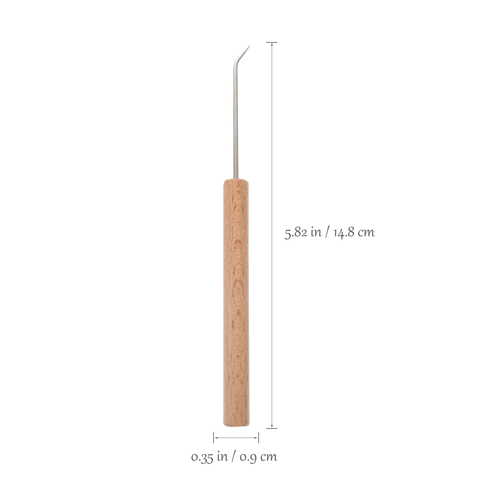 1 шт. крючок для вязания, дере – обзор и цена Wooden Crochet Hooks Ergonomic Handle