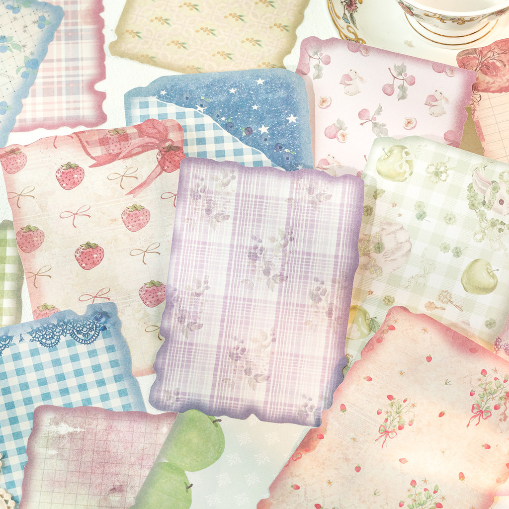 30 листов винтажной бумаги для – обзор и цена Vintage Junk Journal Scrapbooking Paper