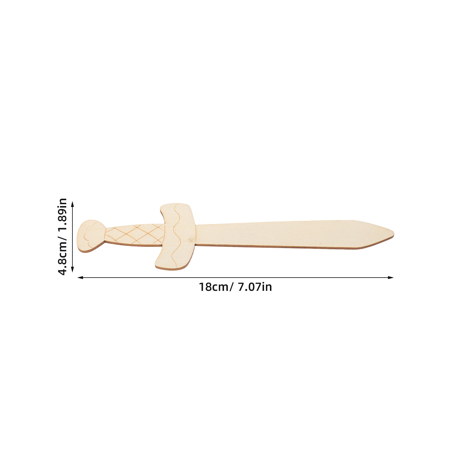 20 шт. деревянных мечей для де – обзор и цена Painting Supplies